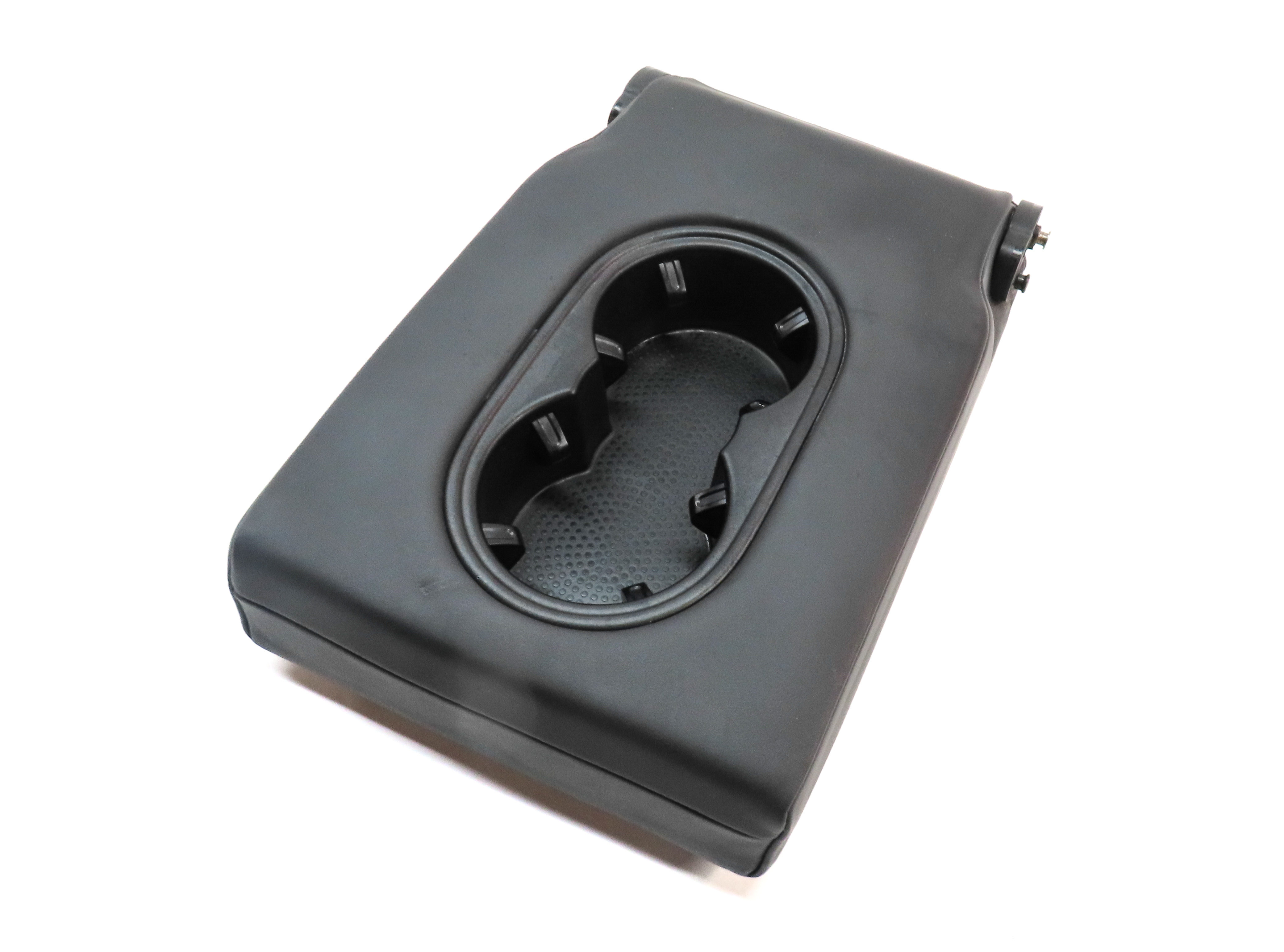 11-18 PORSCHE CAYENNE (958) REAR SEAT CENTER FOLD DOWN ARM REST ARMREST (Black) — exact item pictured